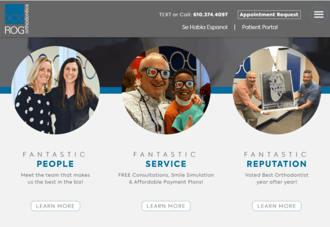 orthodontic marketing website