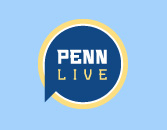 Logo of Penn Live with a blue background and a white speech bubble containing the words 'PENN LIVE'.