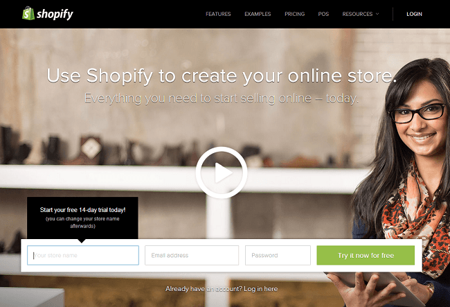 platform shopify