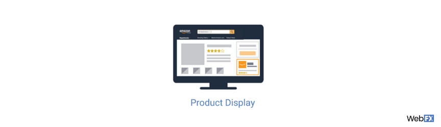 amazon product display mockup