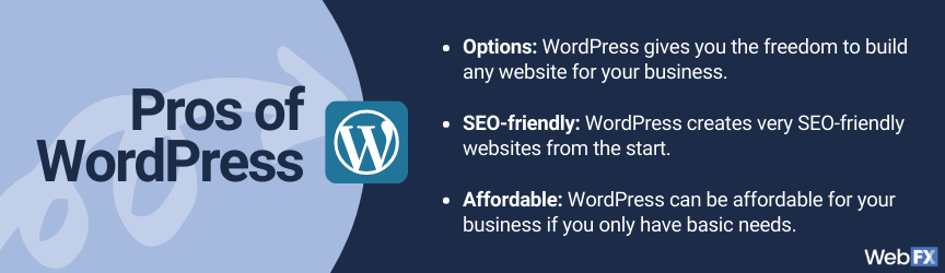 Benefits of using wordpress