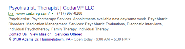 psychiatrist ppc