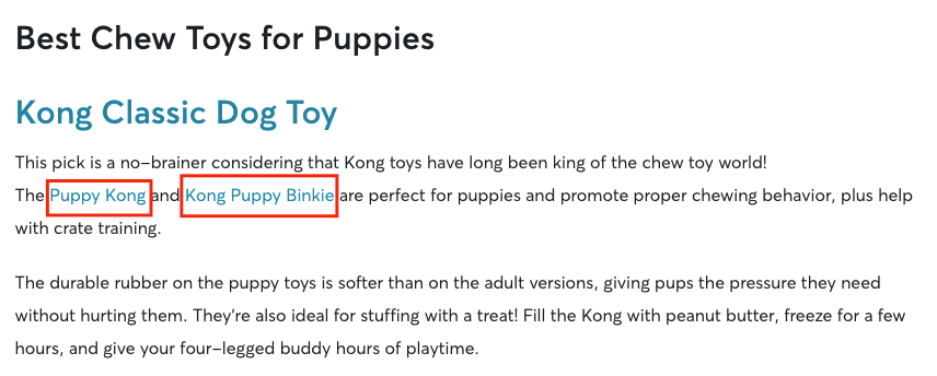 puppy toy internal link