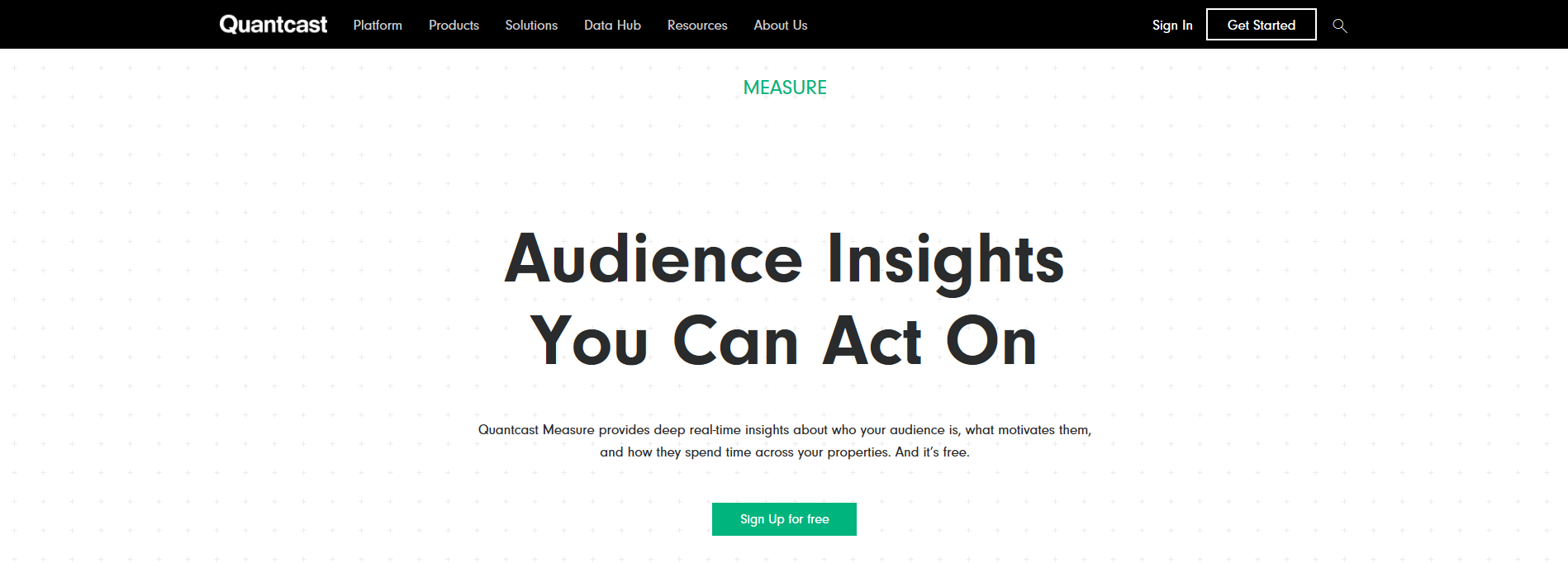 quantcast measure