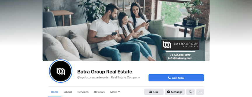 real estate facebook page