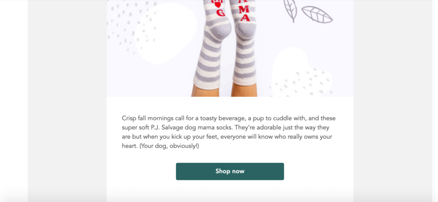 Rover email example