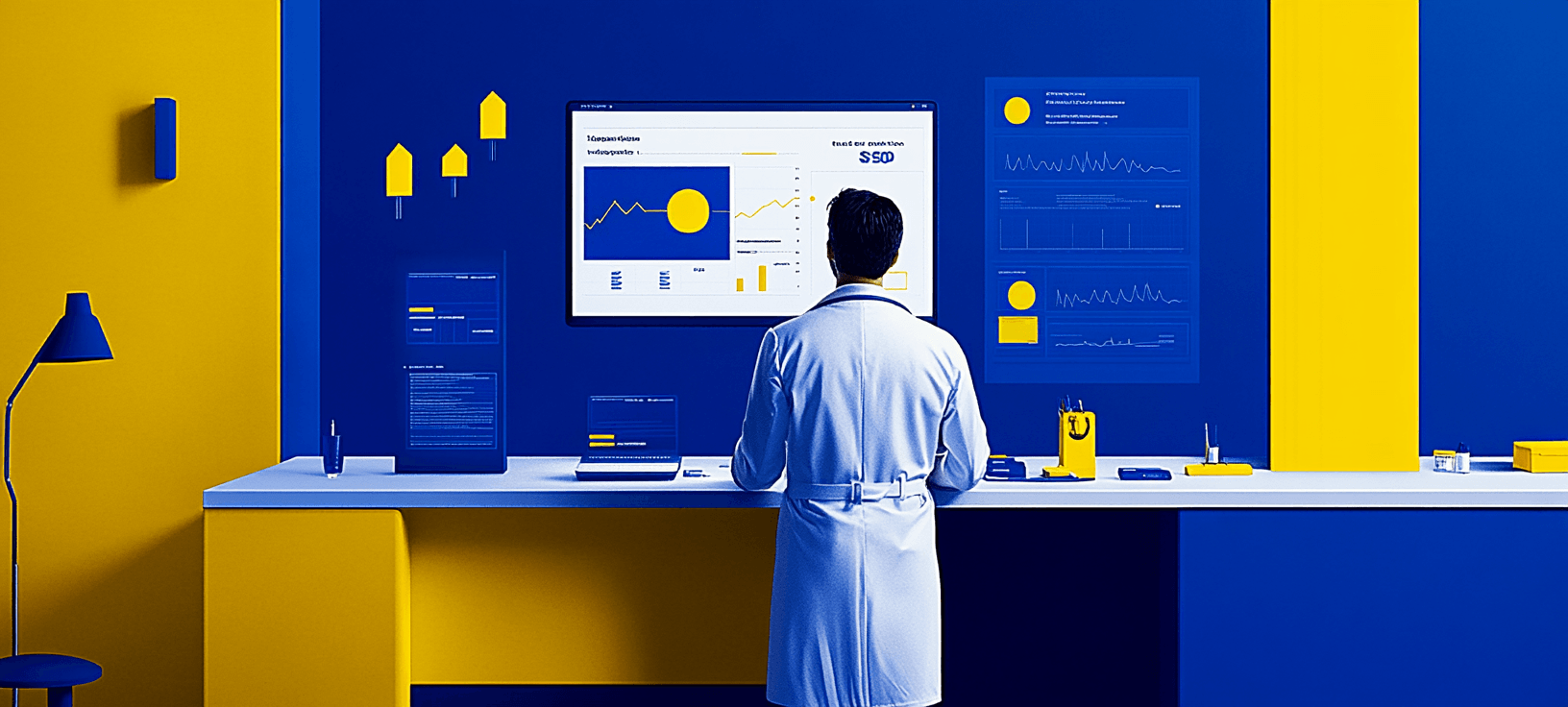 Doctor practicing SEO