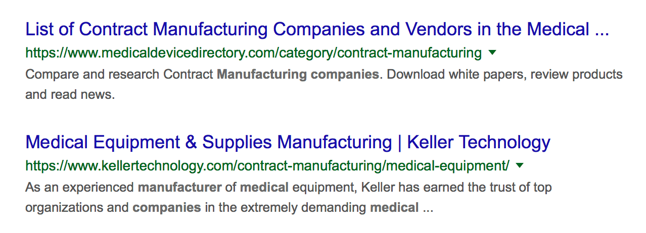 SEO for industrial companies