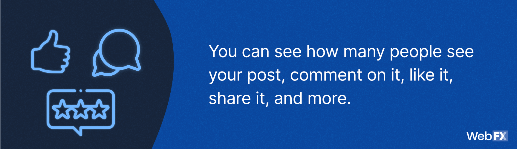 you can evaluate your performance and engagement in social media