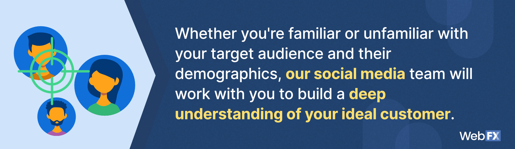 A statement on WebFX's approach to social media marketing
