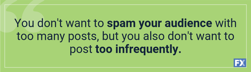 Spam your audience