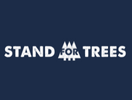 Stand For Trees logo with a stylized tree above the text.