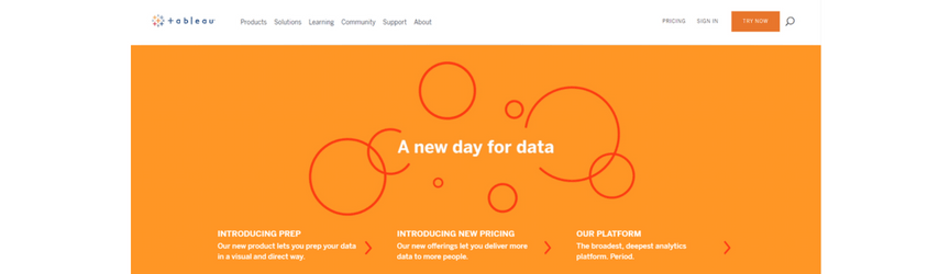 tableau homepage