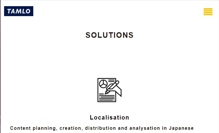 Tamlo website