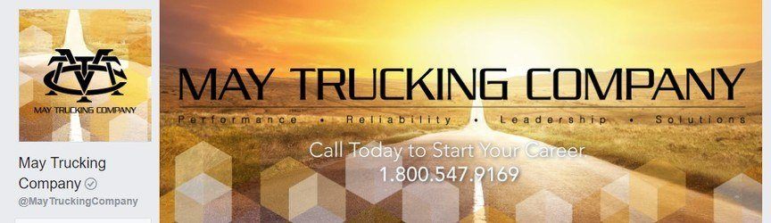 May Trucking Company social media