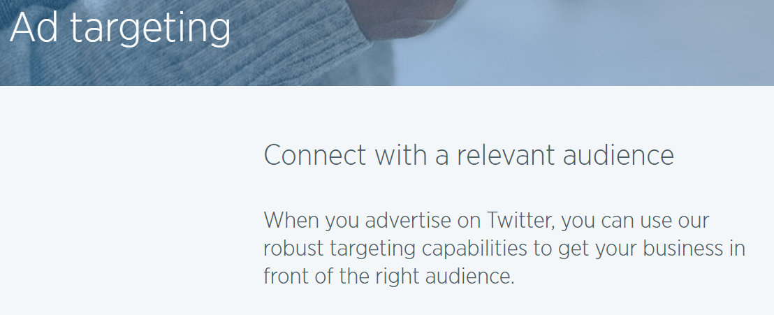 Twitter advertising for private investigators