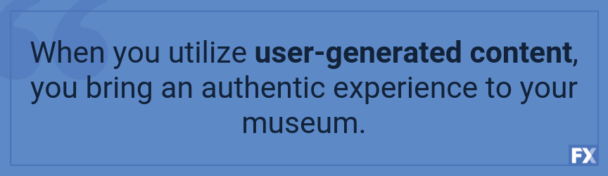 User generated content