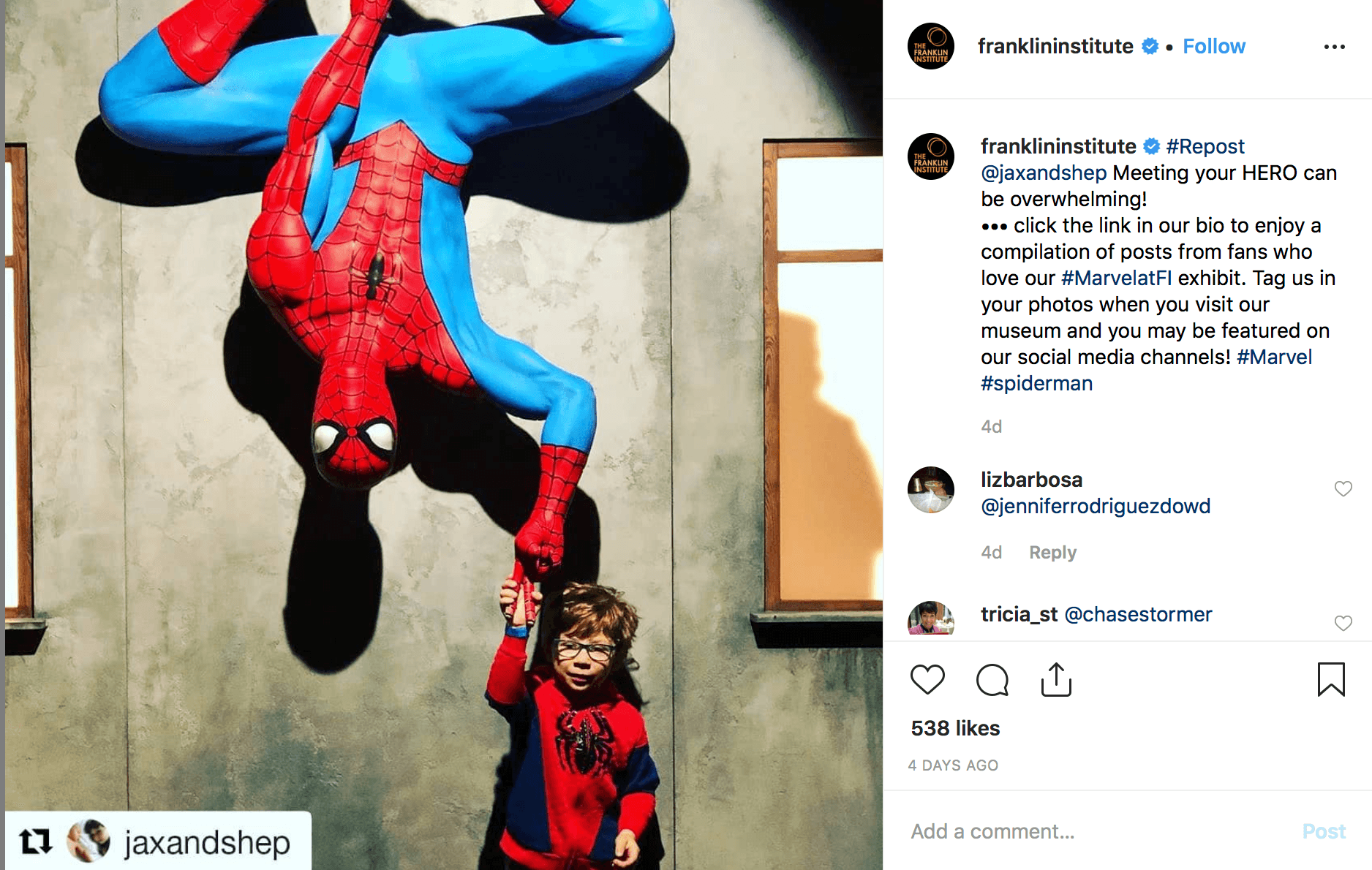 Spiderman museum