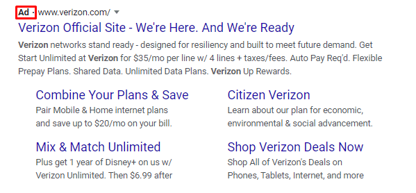 Verizon telecommunications