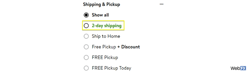 walmart marketplace shipping options