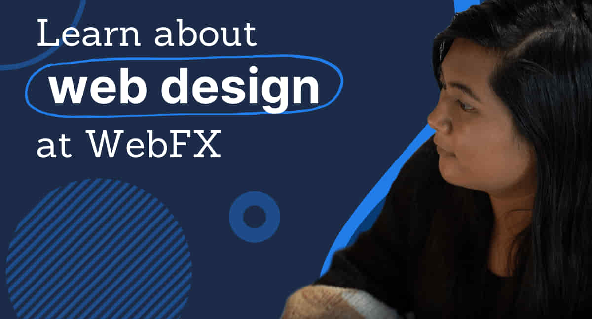 learn about web design at WebFX