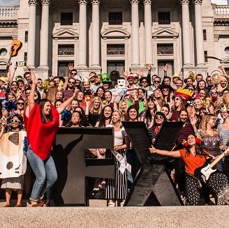 WebFX team picture cropped front and center