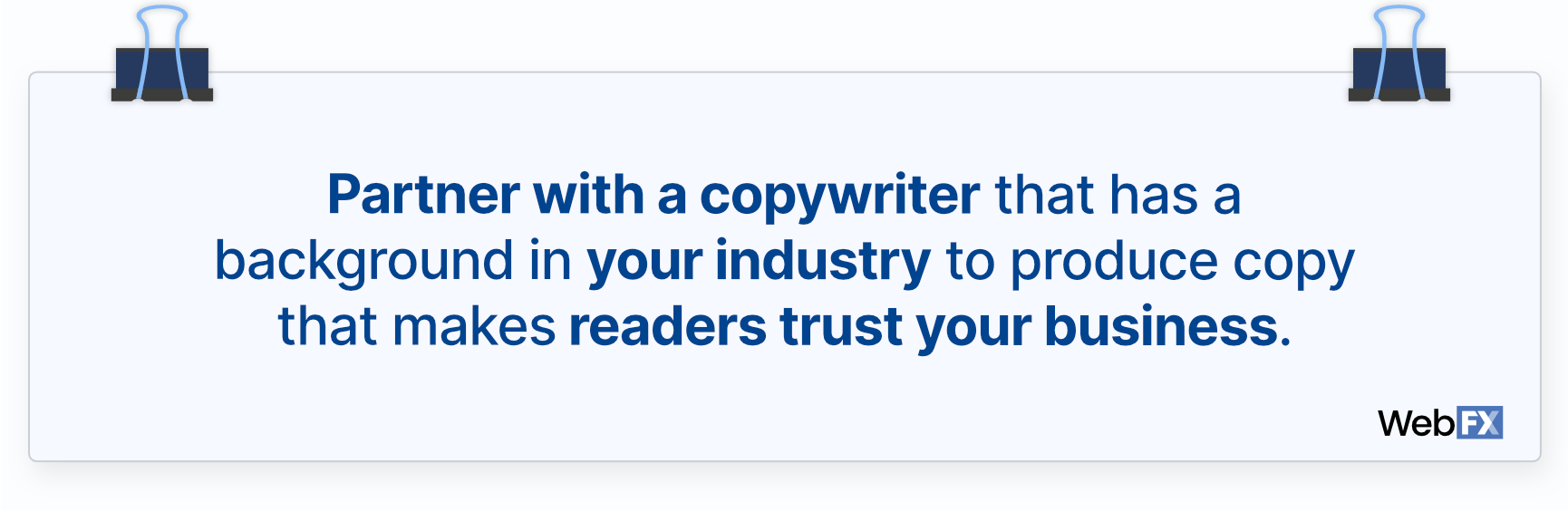 A piece of advice for how to choose a website copywriter service provider