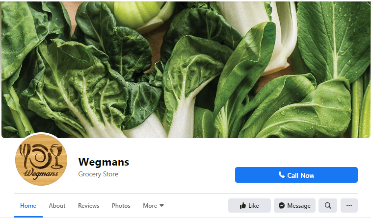 Wegman's Facebook page