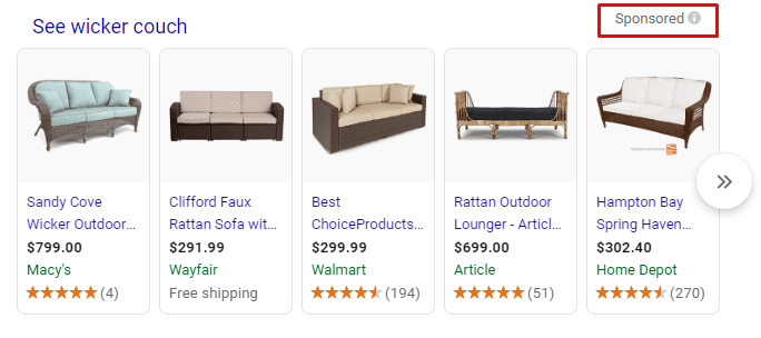 couch ads