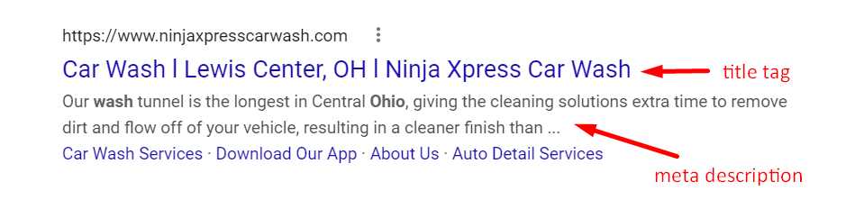 title meta ohio