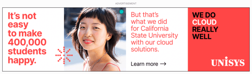 unisys display ad