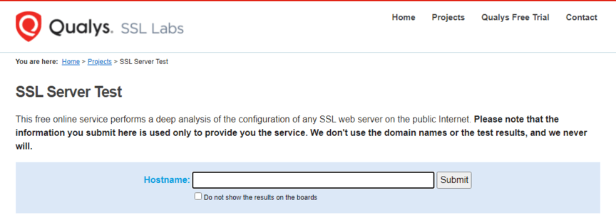 ssl server test what is website security analysis