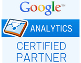 Google logo with 'Analytics Certified Partner' badge.