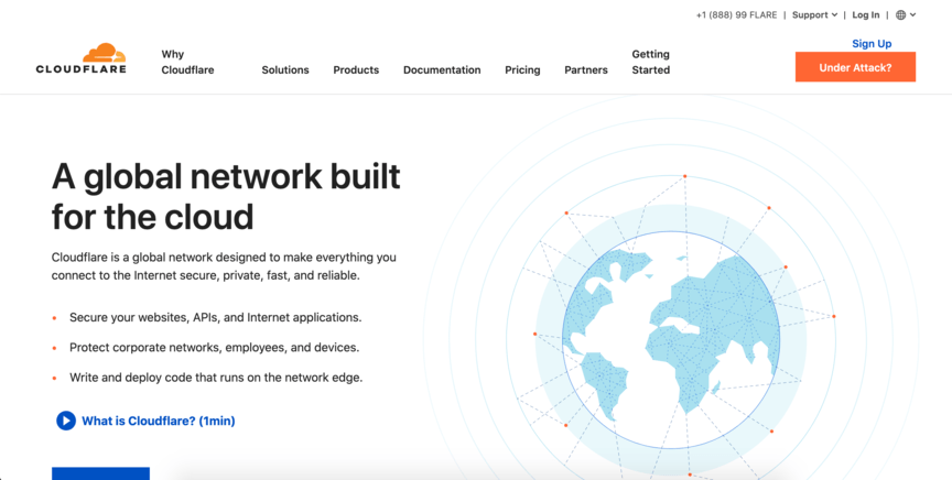 web security tool cloudflare