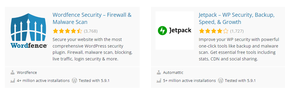 wordpress security plugins