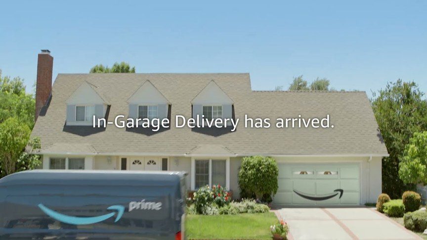 amazon garage ad