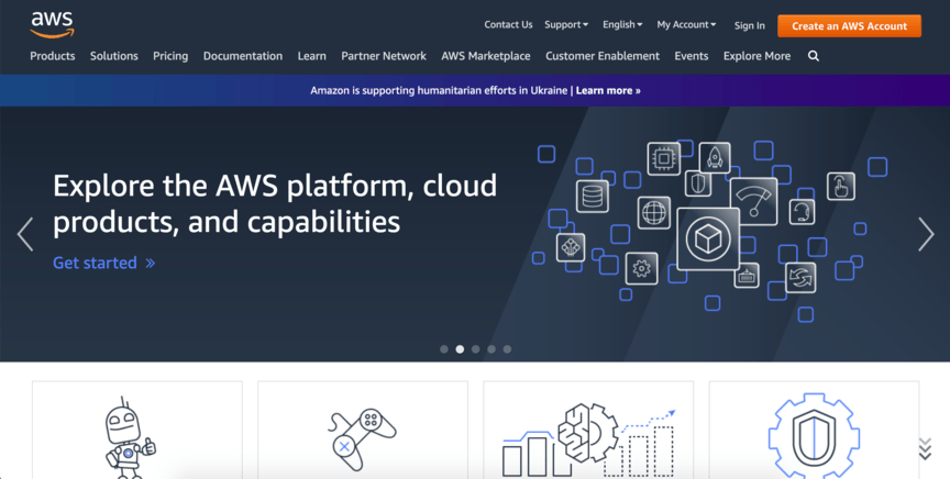 data management aws