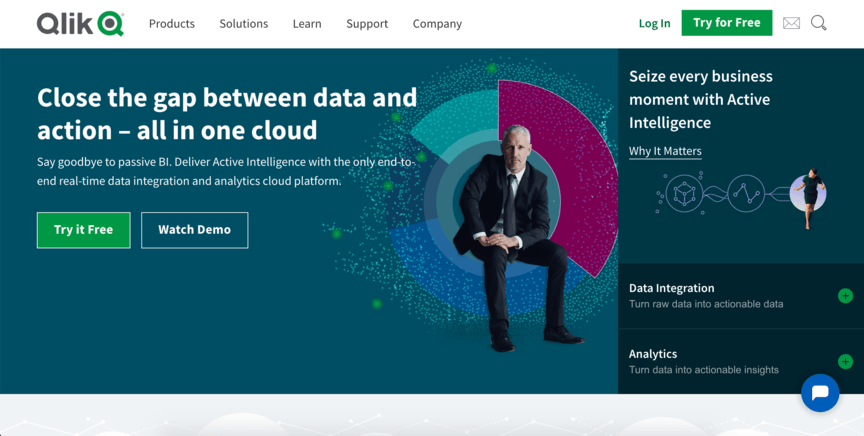 qlik homepage