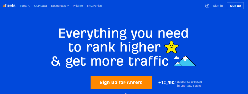 ahrefs marketing manager software