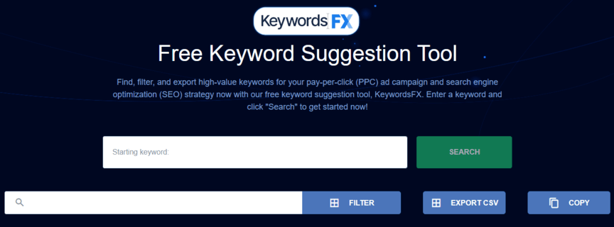 keywordsfx marketing manager software