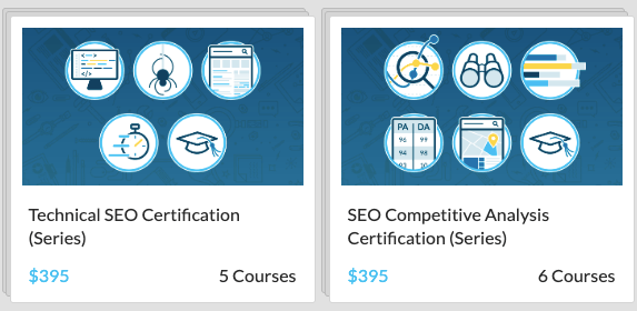 Moz SEO certification course overviews