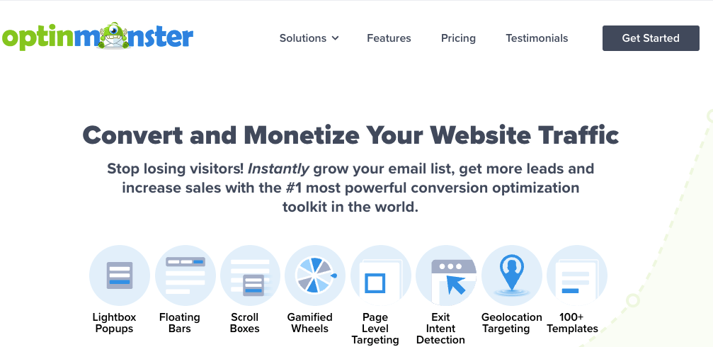 Optinmonster website