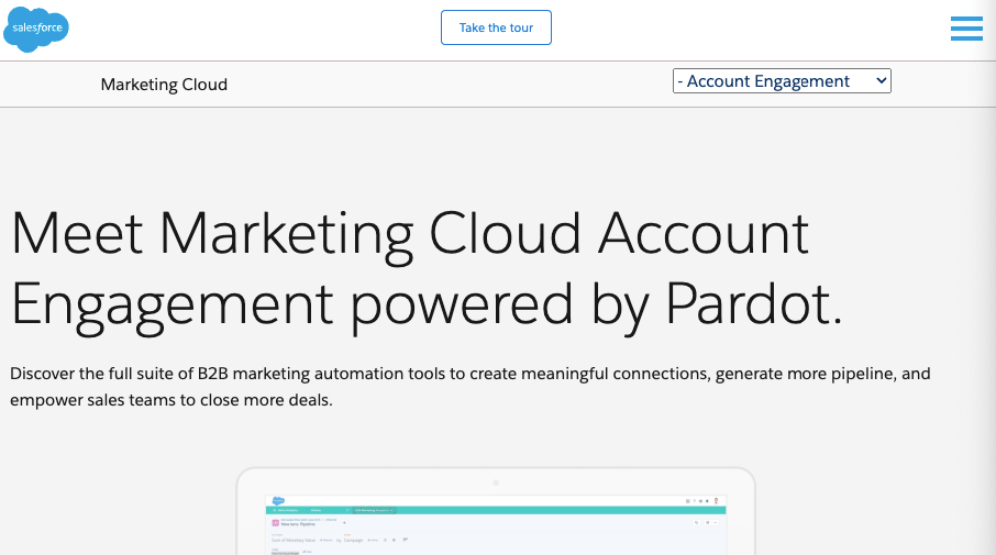 Pardot marketing automation software