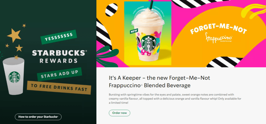 starbucks omnichannel marketing example