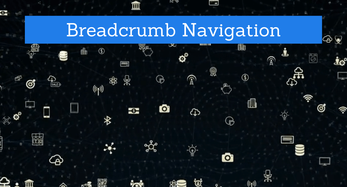 breadcrumb navigation