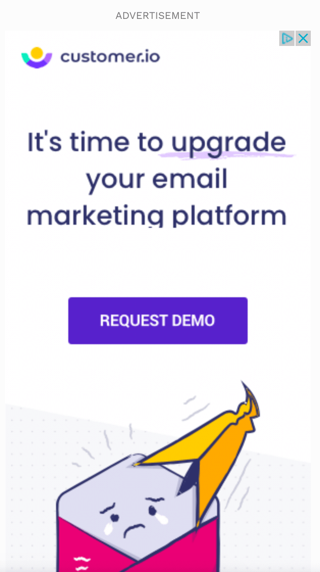 customer io display ad