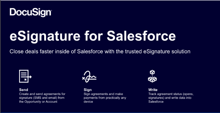 docusign salesforce apps