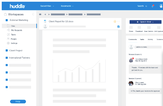 Huddle platform