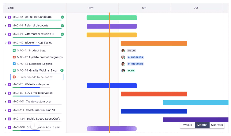 JIRA platform