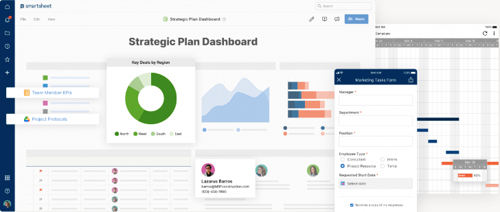 Smartsheet platform